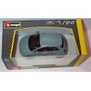 Bburago Fiat 500e 2023 in blue car 1:24 scale diecast