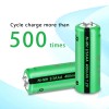 PKCELL 2X Ni-MH 1.2V 2/3AAA Size Rechargeable Battery 400mAh Button