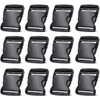 12 Pack Plastic Buckles 2 Inch Adjustable Quick Side Release