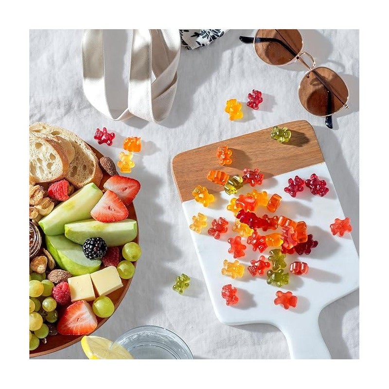 Black Forest Gummy, Bears, Fruit Flavor, Deliciously Juicy, Made with