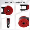RRKEETTXY Rear Motor Mount Compatible with Ford Focus ST RS
