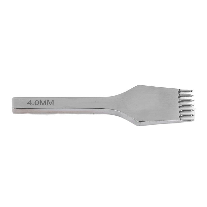 Leather Pricking Iron Round Cutting Mirror Polished High Speed Steel