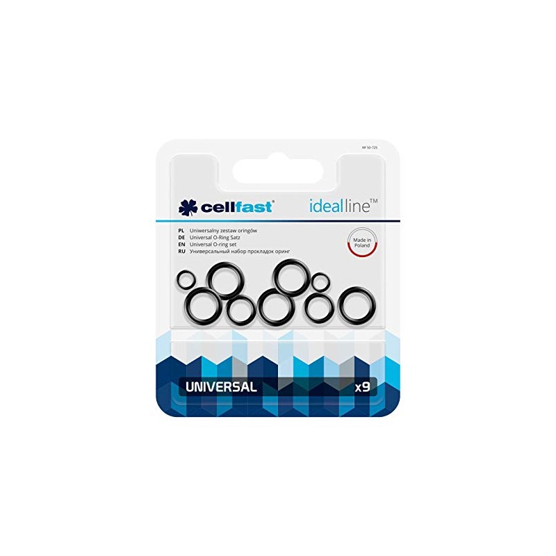 cellfast CellPRO O-Ring Sealing Ring Set Multi-Purpose for Water Devices