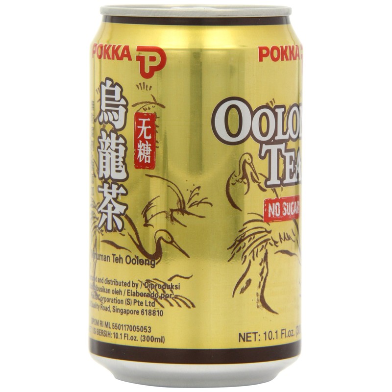 Pokka Oolong Tea Can - 13.5oz (3 packs)
