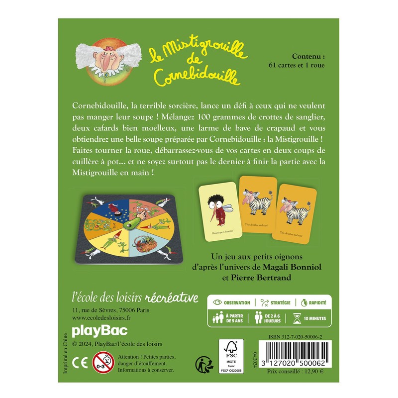 Mistigrouille de Cornebidouille (boîte de jeu)