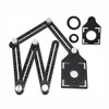 ANCLLO Multi Angle Measuring Ruler Drill Guide Ceramic Tile Hole