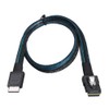 xiwai Oculink PCIe PCI-Express SFF-8611 4i→SFF-8087 36ピンケーブル PCIE スリムライン SSD