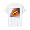 Reese's Peanut Butter Cups Checkered Background Logo T-Shirt