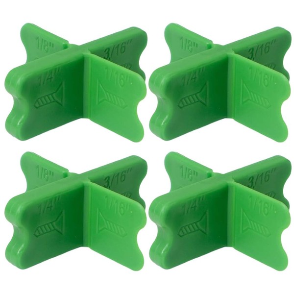 Set of 4 Decking Spacers, 16, 32, 48, 64mm Deck