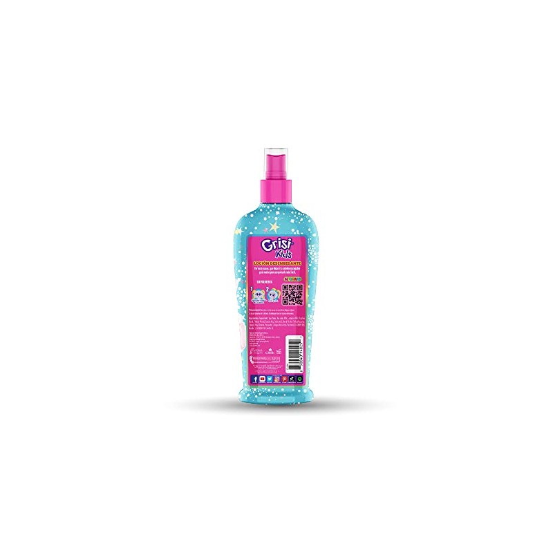 Grisi Kids, Loción Desenredante Neonatos, 250 ml, Aroma a Bombón,
