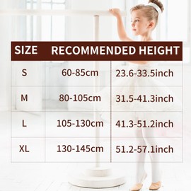 Mayoii 3 Pairs of Tights Girls 60D Opaque Ballet Tights for Children Elastic Fine Tights Girls Comfortable Girls Tights, White