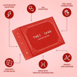 The Skin Deep (The and) Amusing Edition - 199 Fun Question Cards for Friends, Family, Couples - Random & Funny Ice Breaker Conversation Starter Cards - Get Everyone Talking at Game Night or a Party