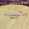 10 Piece 6 x 50 mm Shovel Handle Rivet Pin