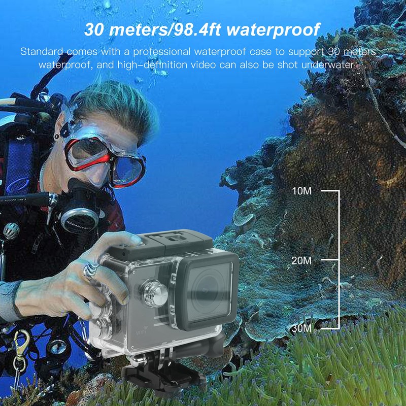 SJCAM SJ5000X ELITE Sports Camera Set MultiFunctional Underwater Action Camera