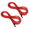 PATIKIL 10Ft Speed Jump Rope Replacement Cable, 2 Pack 4.5mm