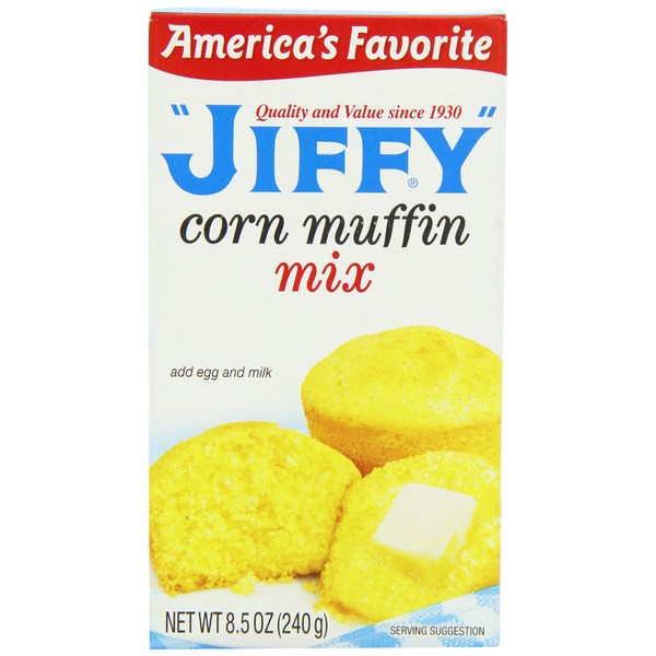 Jiffy Corn Muffin Mix 240 g (Pack of 6)