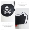 DHSBGWSX 1 x Pirate Eye Patch, 1 x Pirate Hat,
