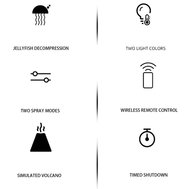 Flame Essential Oil Diffuser 500ml Aroma Diffuser Aromatherapy Diffuser Mist