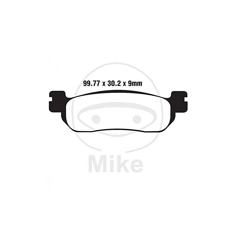 EBC MX Enduro Carbon Brake Pads FA275TT