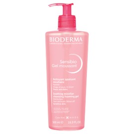 Bioderma Bioderma Sensibio Cleansing Foaming Gel and Make-Up Removing Refreshing feeling for Sensitive Skin Unscented, 16.7 Fl Oz
