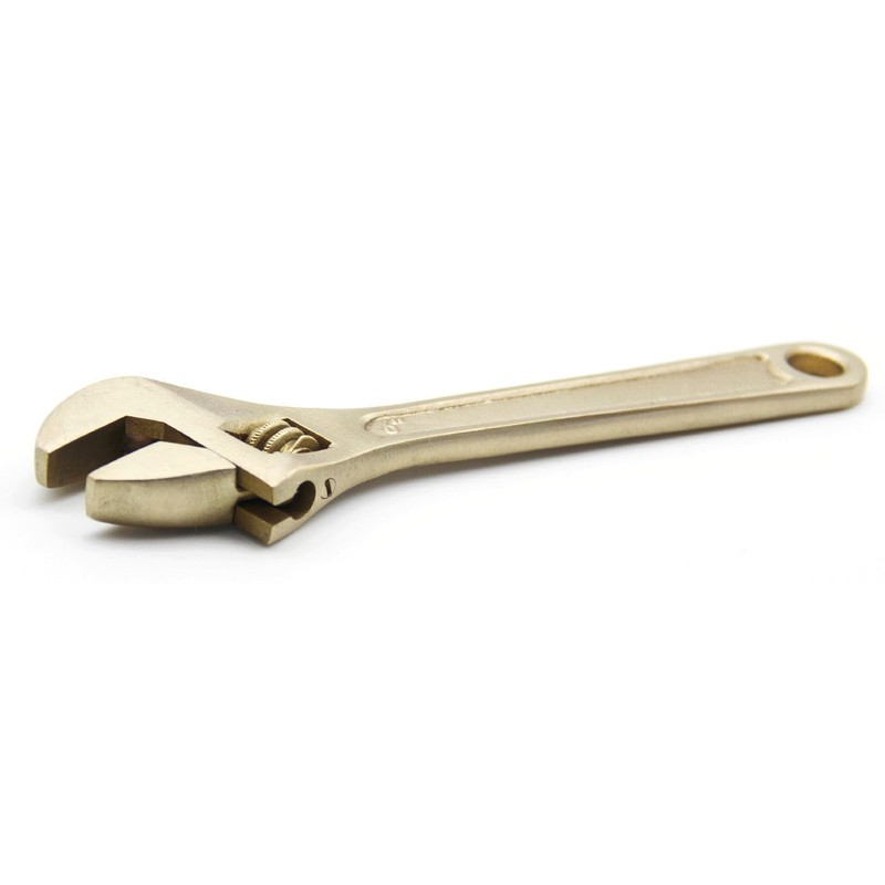 TMAX 6 inch Non Sparking Adjustable Wrench Aluminum-Bronze Non Spark