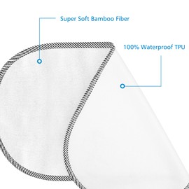 Accmor 3 Pack Waterproof Changing Pad Liners, Diaper Changing Pad Covers