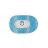 TELETIES - Medium Flat Round Clip - Ideal for Medium-Thick