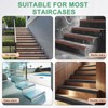 M METERXITY Stair Edge Trim 10FT Vinyl Rubber Stair Nosing
