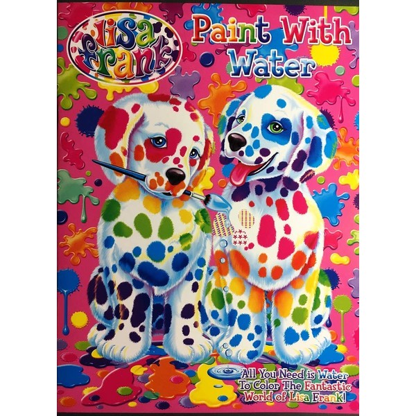 Lisa Frank Paint with Water Activity Book - 1 Pack