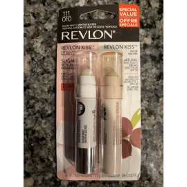 Revlon Kiss LipBalm Tropical Coconut + Revlon Sugar Scrub Sugar Mint Duo 111/010