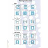 Flip It-Fold It T-Shirt Laundry Folder, 3 Folding Board for