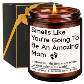 GSPY Candles, Gifts for New Mom After Birth - First Mothers Day, Pregnancy Gifts for First Time Moms, Expecting Mother, Mommy to be, New Mama - Gender Reveal, Baby Congrats Ideas for Pregnant Women