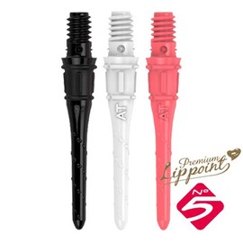 Lstyle - Puntas de dardo de plástico suave para puntos de dardo suaves de plástico para puntos de dardo n.º 5