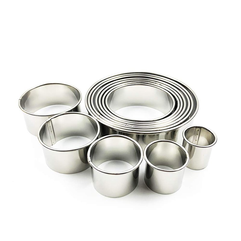 Cookie Cutter Round Baking Tools Set (12 Pieces/Set) Mini Fruit