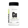 NutraBio Chelated Copper Bisglycinate Supplement (3mg), Immune Support - Copper