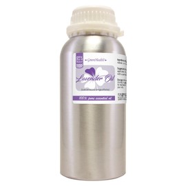 Lavender (Bulgarian) Essential Oil - 16 fl oz - Aluminum Bottle w/Locking Cap - GreenHealth