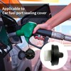 1 Pcs Black Locking Gas Cap, Fuel Tank Locks Replace,