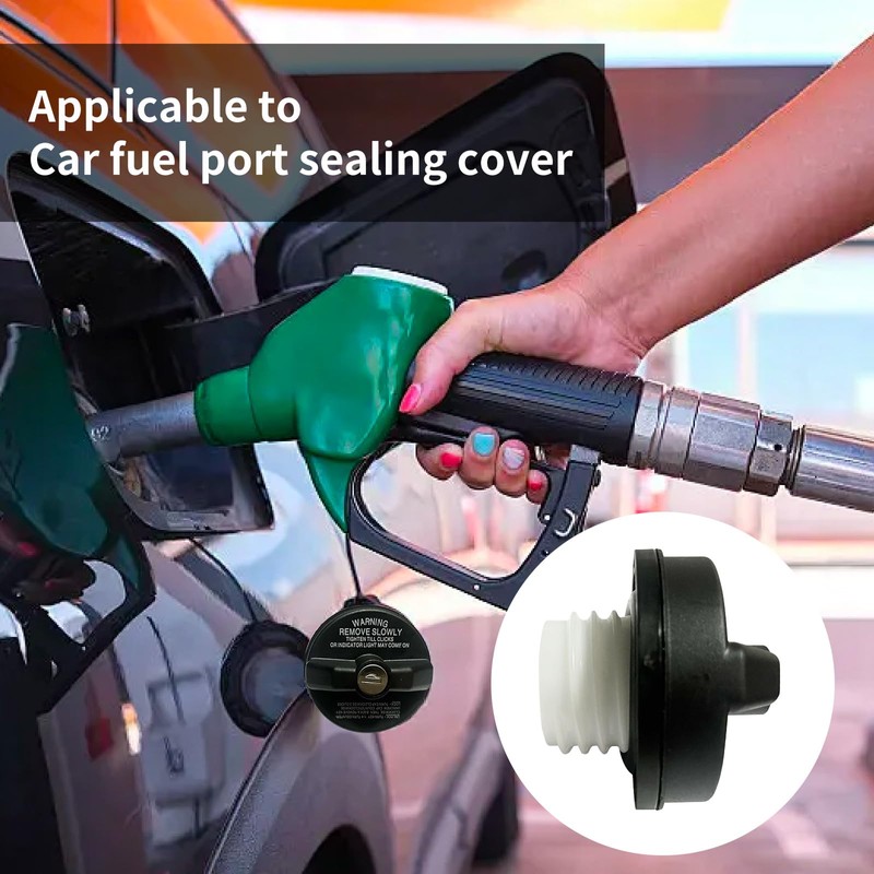 1 Pcs Black Locking Gas Cap, Fuel Tank Locks Replace,