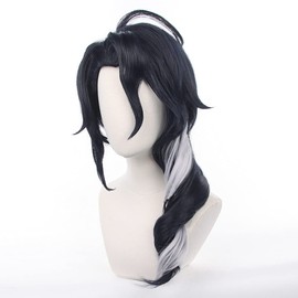 Haragami Genshin Wig, Rich Cosplay Wig, Heat Resistant Wig, School Festival, Cultural Festival, Costume, Disguise, Wig Net Included, Cosplay Accessory Cosplay Wig