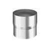 Titanium Zinc Connector Socket DN Fall Pipe 76
