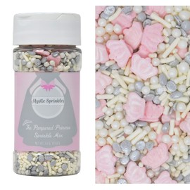 Mystic Sprinkles Sprinkle Mixes (The Pampered Princess Sprinkle Mix 3.4oz)