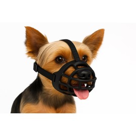 Flamingo Benzo Mock Basket Black XS Neck 32.5-46 cm / Snout 3 x 5.5 cm