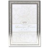 Lawrence Frames 4 x 6 Dazzle Glitter Photo Frame, Silver