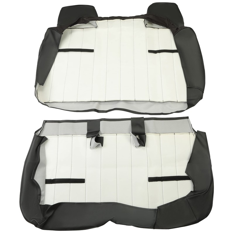 KUAFU Black Bench Seat Cover Compatible with 1987 1988 1989