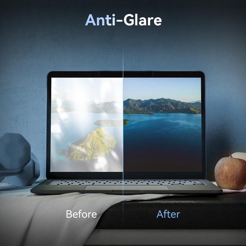 Mamol Magnetic Laptop Privacy Screen 13.3 & 13.4 inch ,16:10