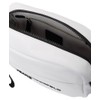 Karl Lagerfeld Jeans Men's Essential Nylon Crossbody Cross Body, White,