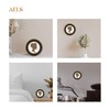 AELS 5x7 Inch Vintage Picture Frame, Elegant Antique Photo Frames
