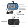 Refrigerator Thermometer ‑50 to 70℃ Digital LCD Display with Alarm