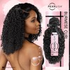 Sensationnel Pearlish bundle human hair - burmese curl deep pearl