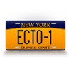 Ghostbusters Movie Prop License Plate New York ECTO-1 Novelty Auto